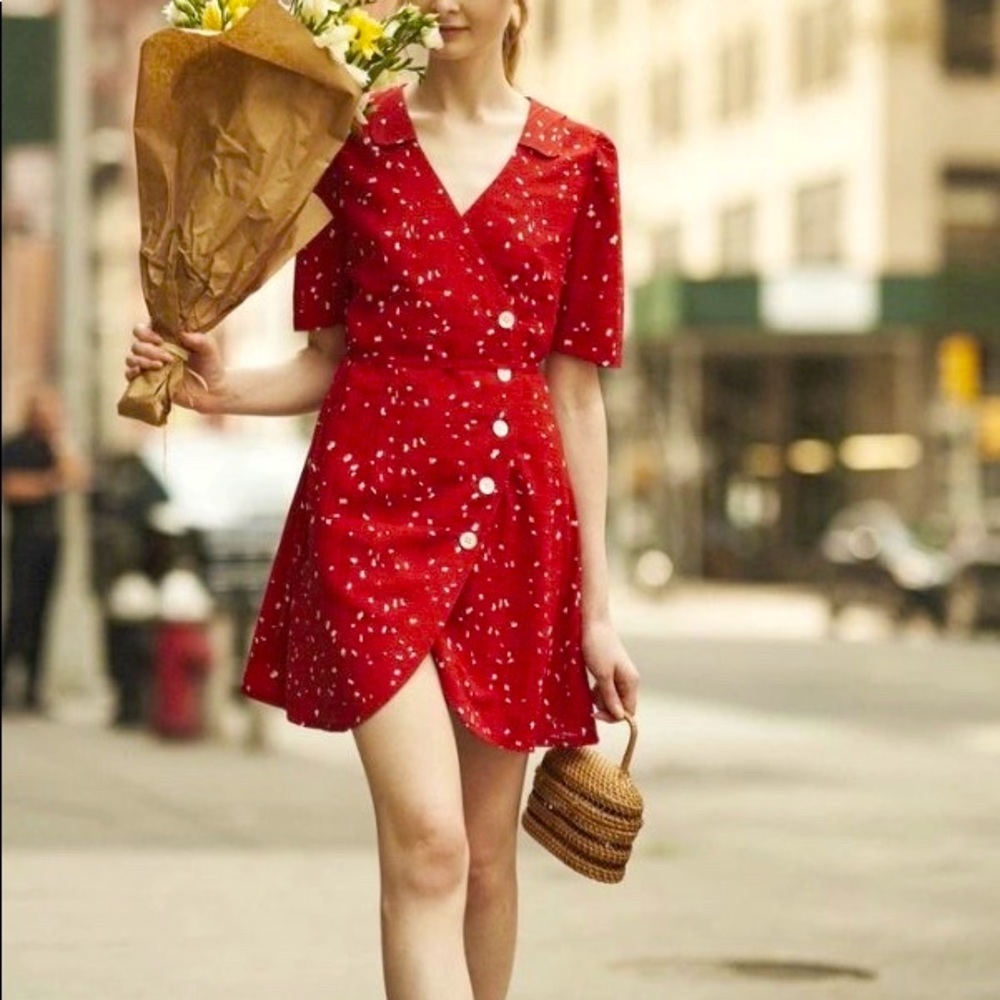 Cherry Floral Dress
